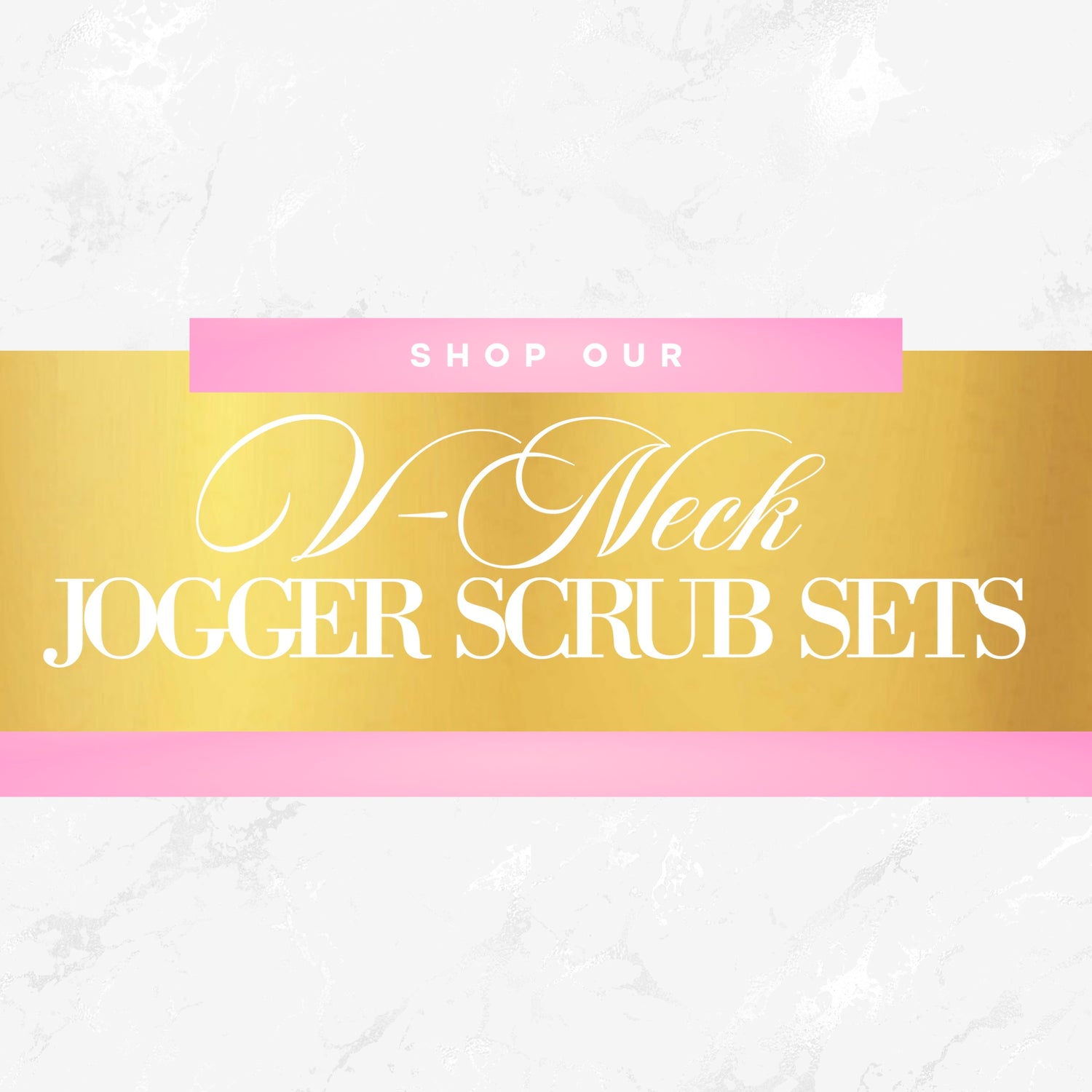 V-Neck Jogger Scrub Sets